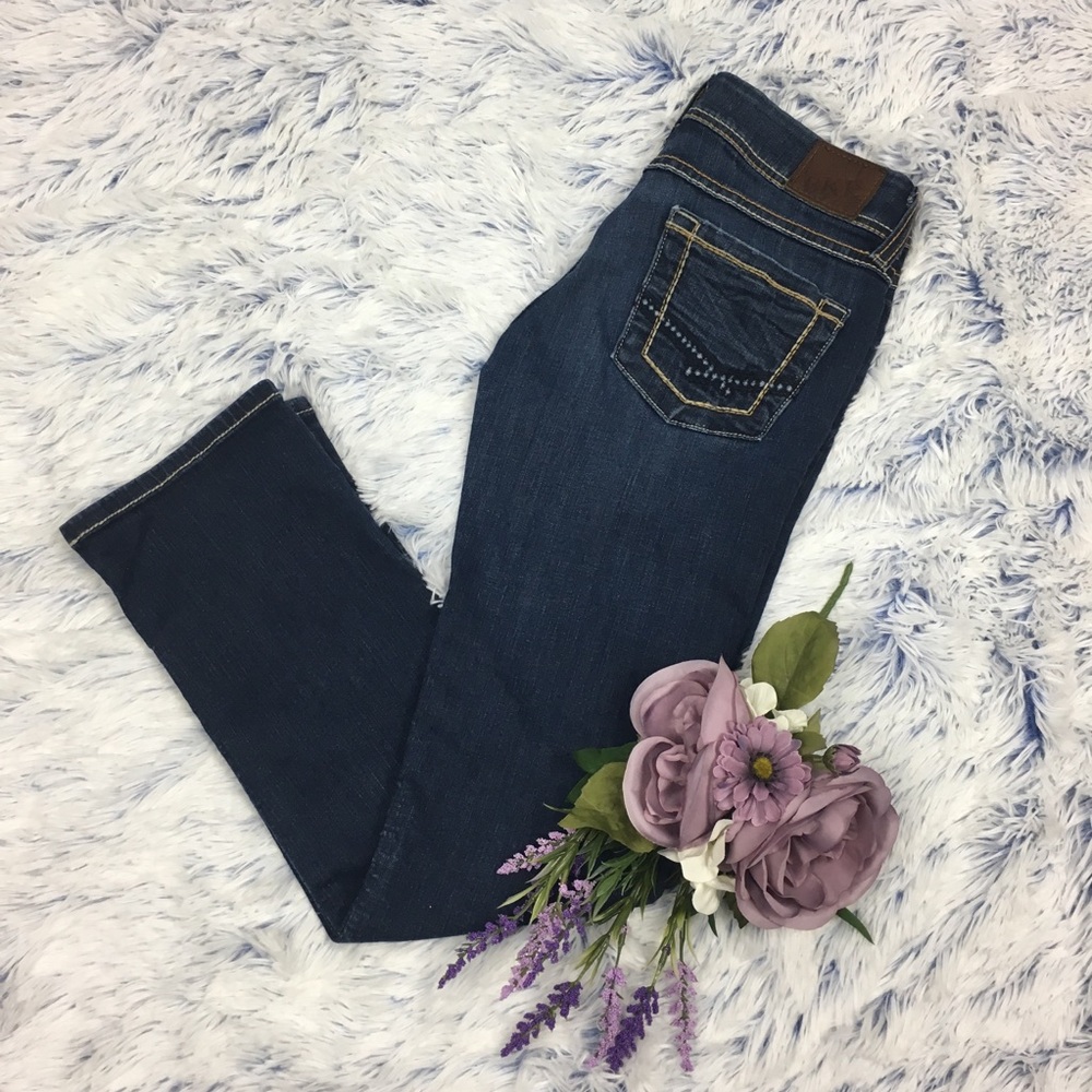 BKE Buckle Addison Dark Jeans Size 24x28